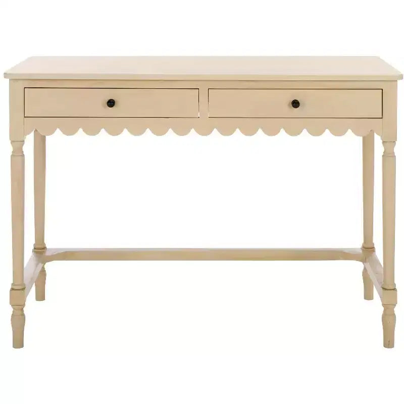 Haven 2 Drawer Desk - DSK5715 - Natural - Safavieh