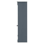 Mobile a specchio 35 x 28 con 6 ripiani aperti, mobiletto da bagno a parete (senza mobiletto lavabo)