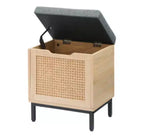 Short Storage Ottoman (Iron + Upholstery + PB Board)