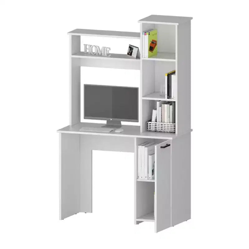 Scaffale a cubo a 4 livelli da 71", con 3 ante, organizer in truciolato di noce (10 cubi a scaffale aperto per soggiorno e ufficio)