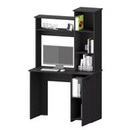 Scaffale a cubo a 4 livelli da 71", con 3 ante, organizer in truciolato di noce (10 cubi a scaffale aperto per soggiorno e ufficio)