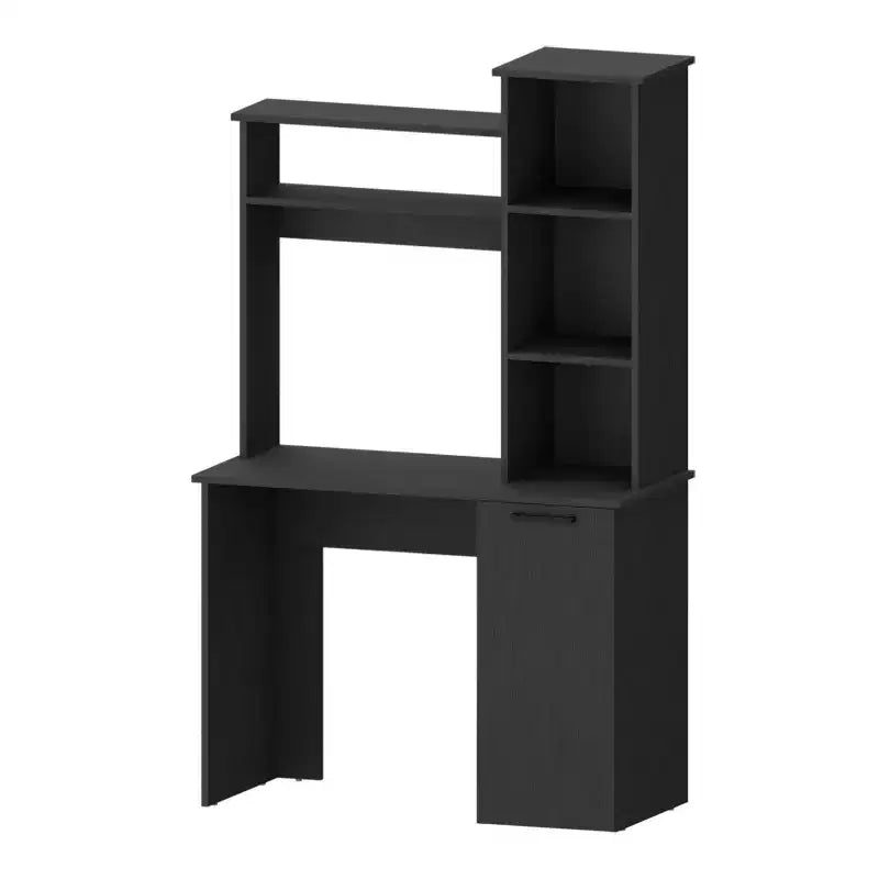 Scaffale a cubo a 4 livelli da 71", con 3 ante, organizer in truciolato di noce (10 cubi a scaffale aperto per soggiorno e ufficio)