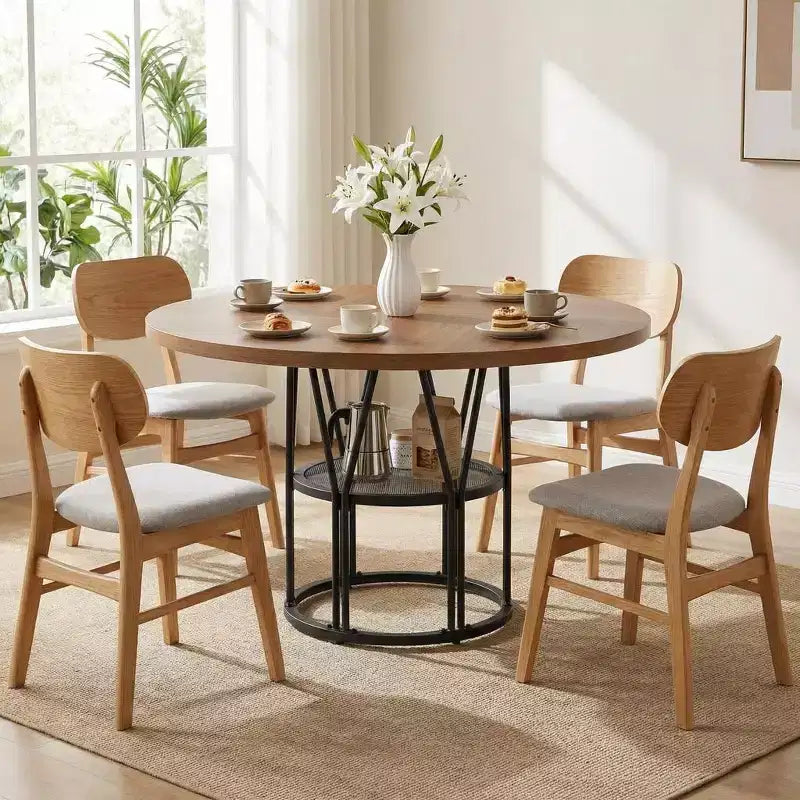 Consolle Lunga 160 cm, Tavolo da Ingresso Stile Rustico con 2 Cassetti e Gambe a X per Ingresso, Corridoio, Soggiorno, Marrone Caldo