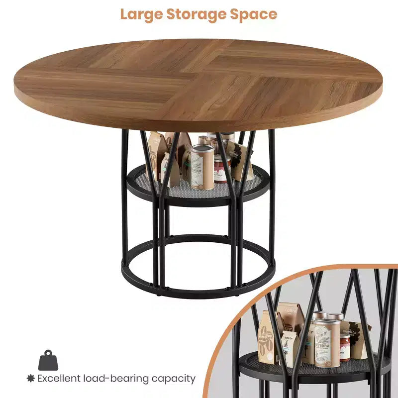 Consolle Lunga 160 cm, Tavolo da Ingresso Stile Rustico con 2 Cassetti e Gambe a X per Ingresso, Corridoio, Soggiorno, Marrone Caldo