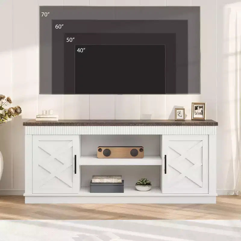 Tavolo da pranzo rotondo in legno massello da 47 pollici, base a piedistallo intersecante color miele per 4-6 persone per cucina e sala da pranzo