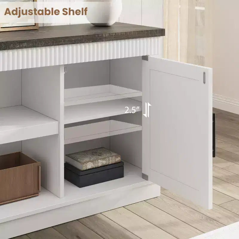 Tavolo da pranzo rotondo in legno massello da 47 pollici, base a piedistallo intersecante color miele per 4-6 persone per cucina e sala da pranzo
