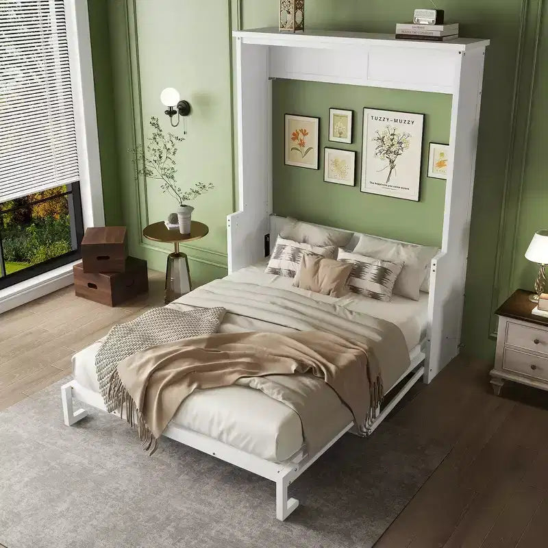 Struttura letto a scomparsa Queen Wood, Letto a scomparsa salvaspazio