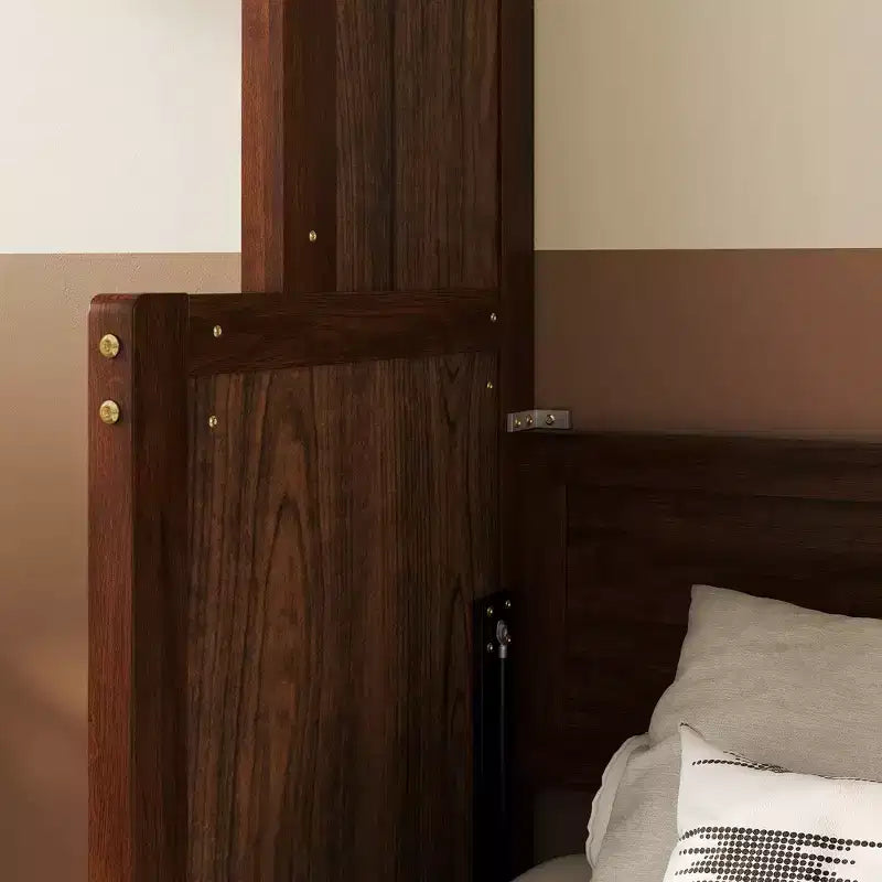Struttura letto a scomparsa Queen Wood, Letto a scomparsa salvaspazio