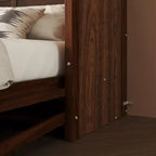 Struttura letto a scomparsa Queen Wood, Letto a scomparsa salvaspazio
