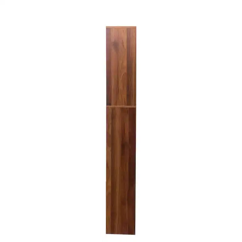 Scaffale a cubo a 4 livelli da 71", con 3 ante, organizer in truciolato di noce (10 cubi a scaffale aperto per soggiorno e ufficio)