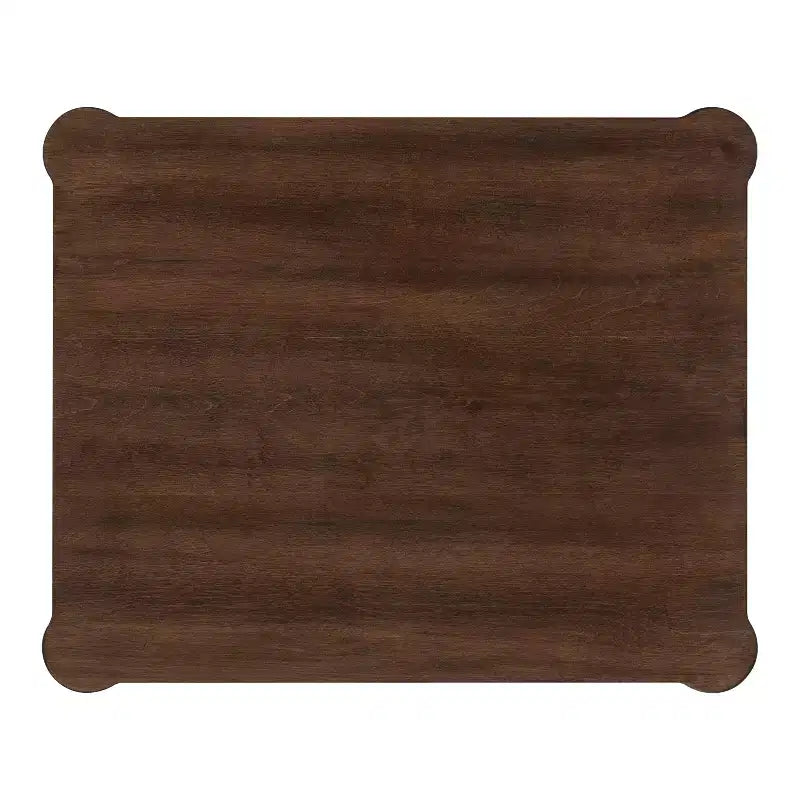 Moderni Set Camera da Letto in Legno da 3 Pezzi con Testiera e 2 Comodini