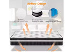 Materasso in Offerta, Materasso Ibrido Queen da 14 Pollici in Scatola con Memory Foam in Gel, Supporto a Molle Insacchettate a Zone, Sonno Rinfrescante, Sensazione Media