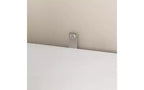 Cassettiera a 9 cassetti con design senza maniglie, cassettiera moderna in legno bianco opaco per camera da letto, cassettiera per soggiorno