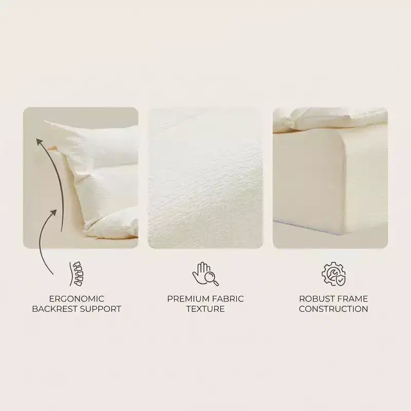Poltrona lounge moderna imbottita con seduta profonda, morbido tessuto testurizzato, comoda e ammortizzata per soggiorno, camera da letto o angolo lettura