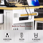 Carrello da Cucina con Isola, Ribaltina, Mobile Contenitore e Ruote