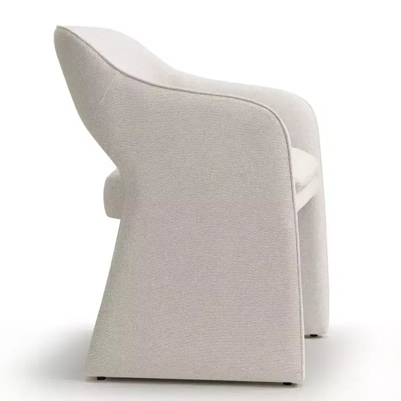 Sedie da pranzo moderne imbottite set da 2, sedie da sala da pranzo completamente imbottite con schienale curvo e bracciolo integrato, sedie d'accento